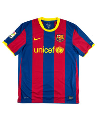 Barcelona - Home Shirt - 2010/11 - Size L