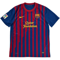 2011-12 Barcelona Thuis Shirt Messi