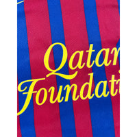 2011-12 Barcelona Thuis Shirt Messi - Oldschool Voetbalshirts