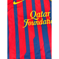 2011-12 Barcelona Thuis Shirt Messi - Oldschool Voetbalshirts