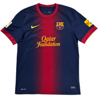 2012-13 Barcelona Thuis Shirt Messi