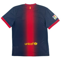 Barcelona - Home Shirt - 2012/13 - Size XL - 9/10