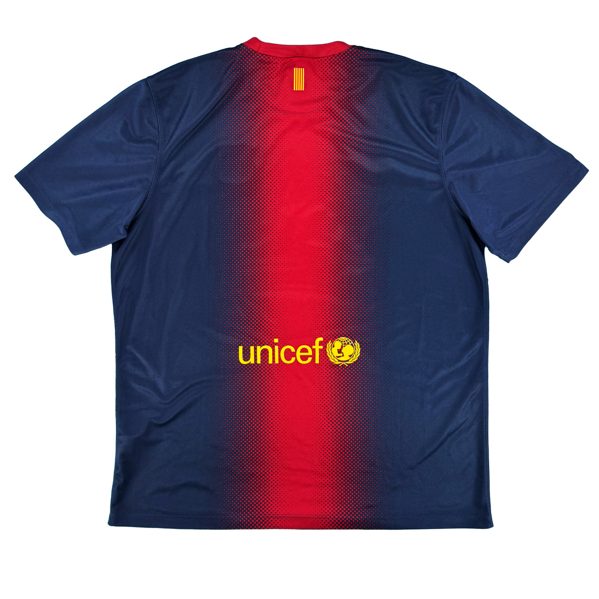2012-13 Barcelona Thuis Shirt - 8/10 - (XL) - Oldschool Voetbalshirts