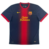 Barcelona - Home Shirt - 2012/13 - Size XL - 9/10