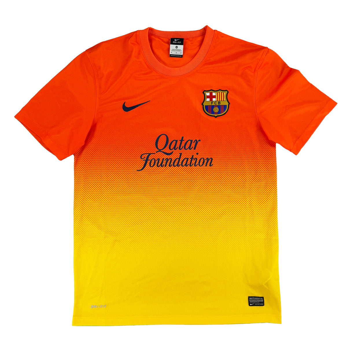 2012-13 Barcelona Uit Shirt - 10/10 - (M) - Oldschool Voetbalshirts