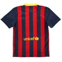 Barcelona - Home Shirt - 2013/14 - Size S - 7/10