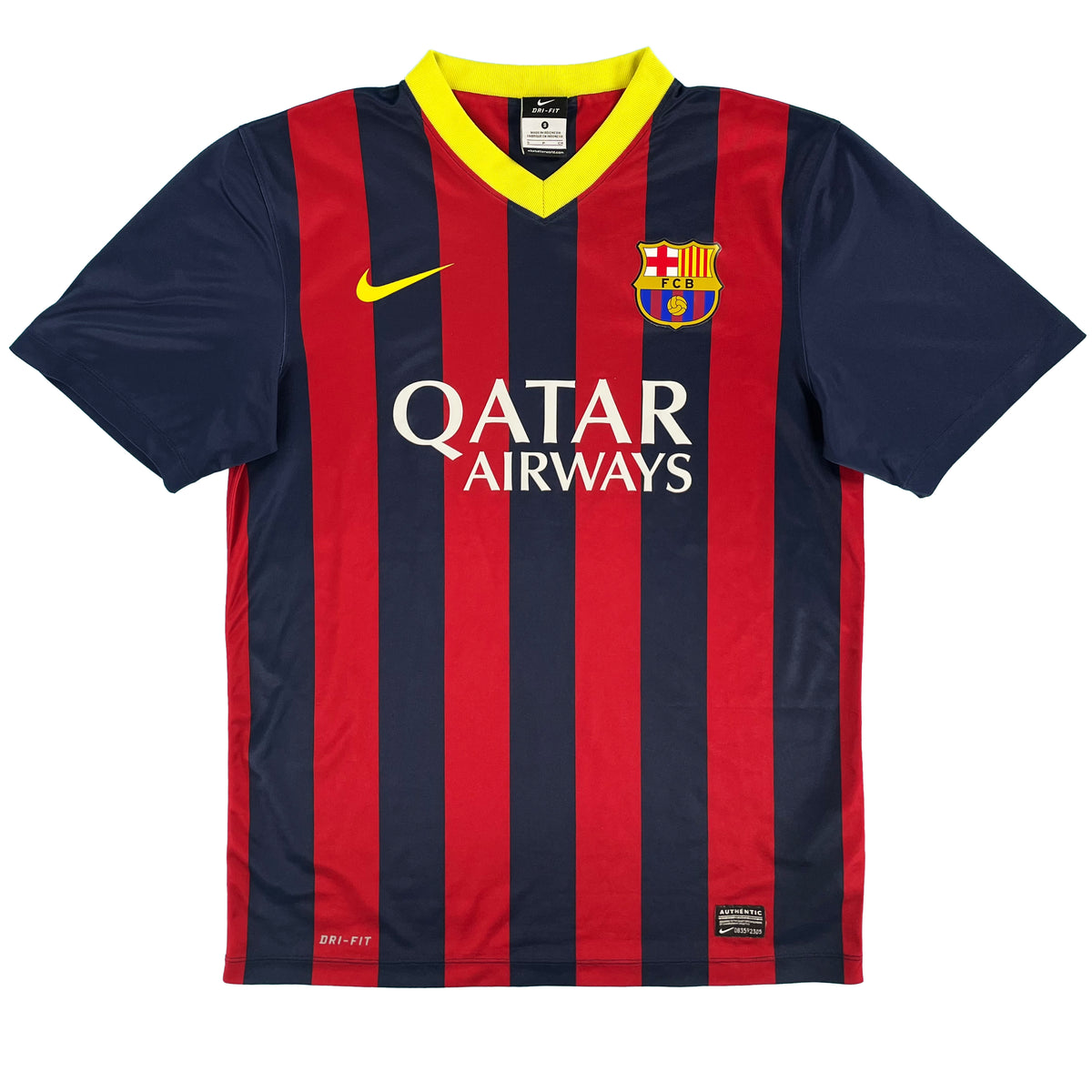 Barcelona - Home Shirt - 2013/14 - Size S - 7/10