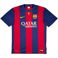 2014-15 Barcelona Thuis Shirt Messi