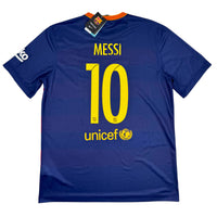 2015-16 Barcelona Thuis Shirt Messi - Oldschool Voetbalshirts