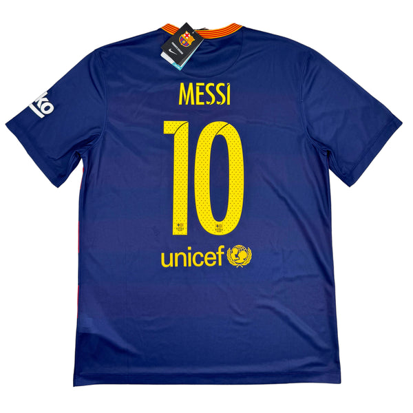 2015-16 Barcelona Thuis Shirt Messi - Oldschool Voetbalshirts