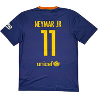2015-16 Barcelona Thuis Shirt Neymar - Oldschool Voetbalshirts