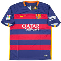 2015-16 Barcelona Thuis Shirt Neymar