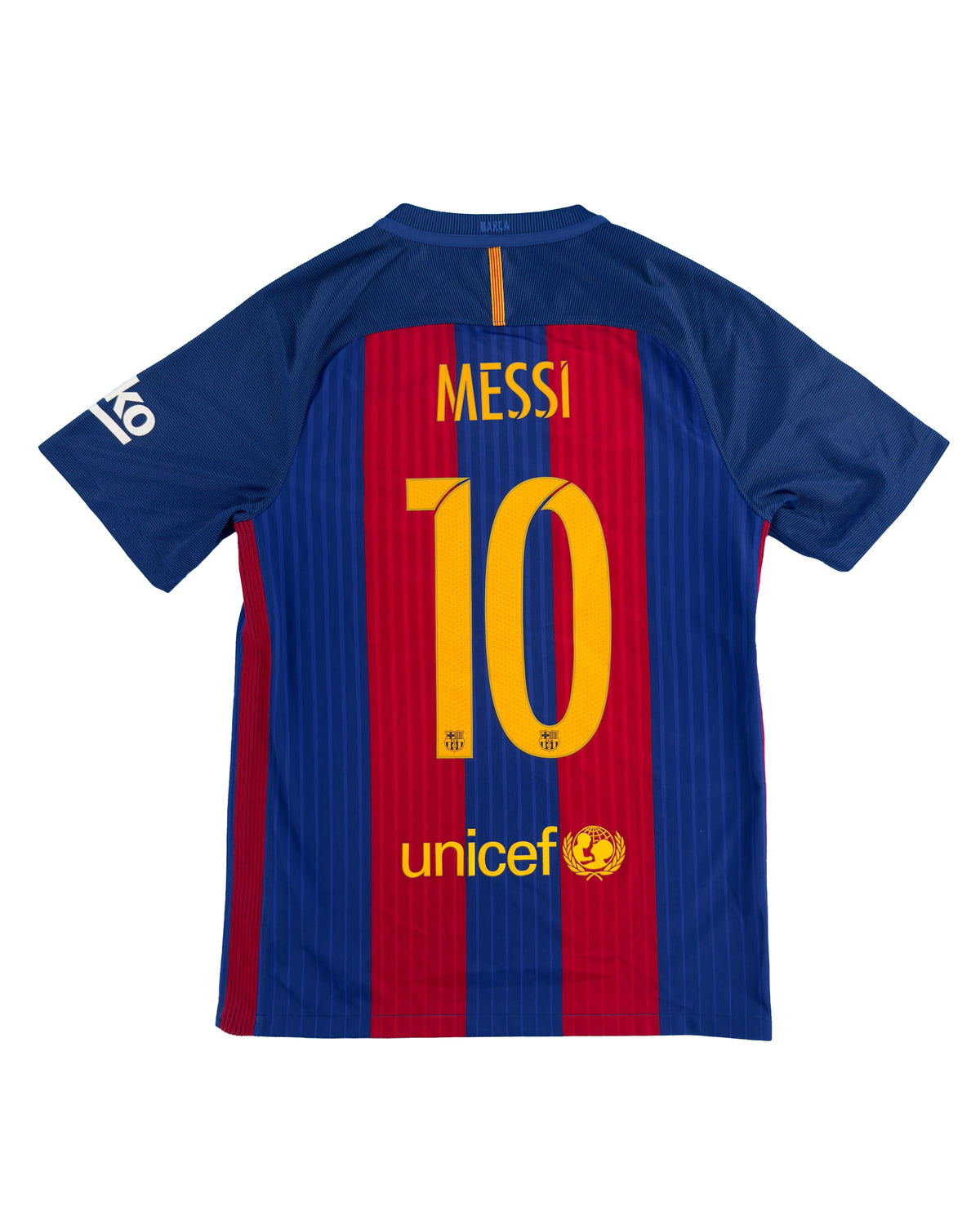 Barcelona - Home Shirt - MESSI #10 - 2016/17 - Size S - 10/10
