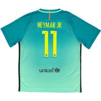 2016-17 Barcelona Derde Shirt Neymar - Oldschool Voetbalshirts