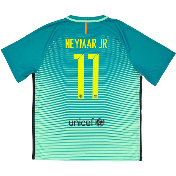 2016-17 Barcelona Derde Shirt Neymar - Oldschool Voetbalshirts