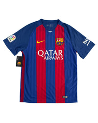 Barcelona - Home Shirt - 2016/17 - Size M