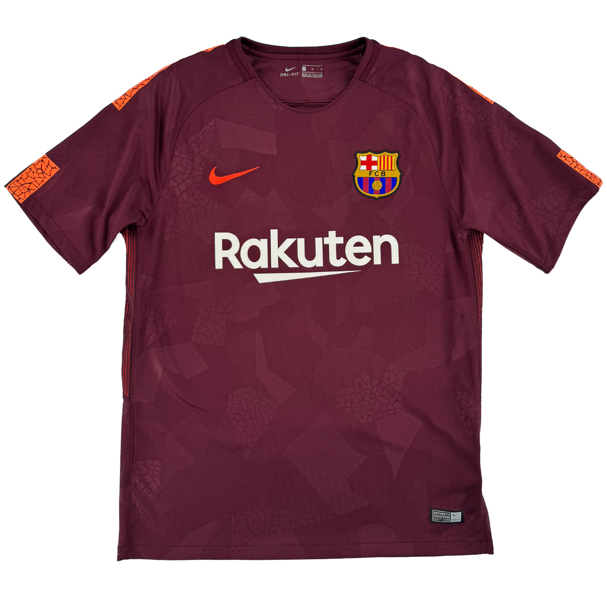2017-18 Barcelona Derde Shirt - 10/10 - (M) - Oldschool Voetbalshirts