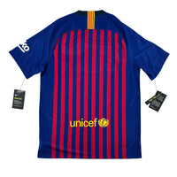 Barcelona - Home Shirt - 2018/19 - Size M - 10/10