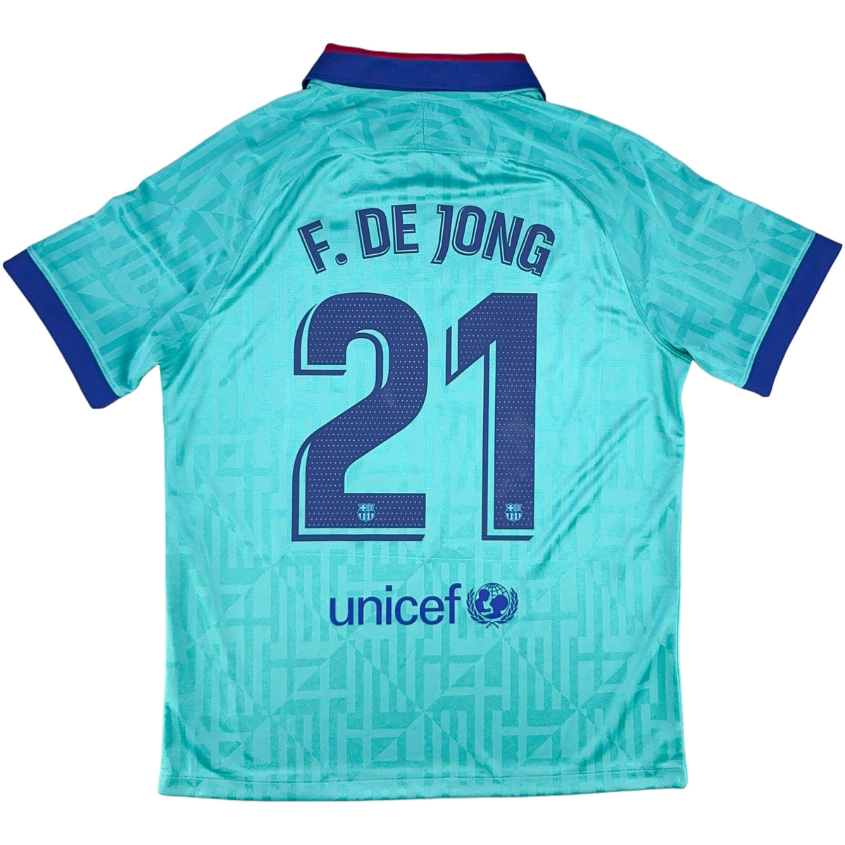 2019-20 Barcelona Derde Shirt F. De Jong