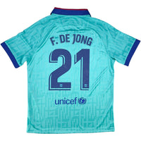2019-20 Barcelona Derde Shirt F. De Jong