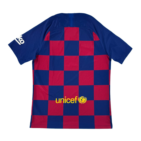 2019-20 Barcelona Thuis Shirt - 8/10 - (M) - Oldschool Voetbalshirts