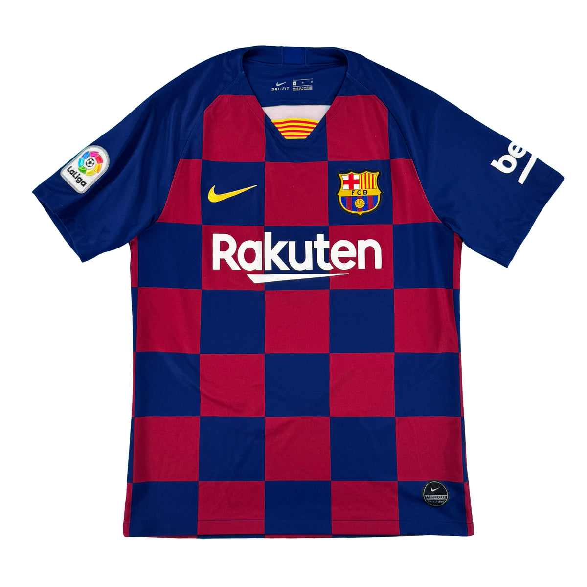 2019-20 Barcelona Thuis Shirt - 8/10 - (M) - Oldschool Voetbalshirts