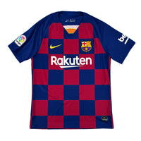 2019-20 Barcelona Thuis Shirt - 8/10 - (M) - Oldschool Voetbalshirts