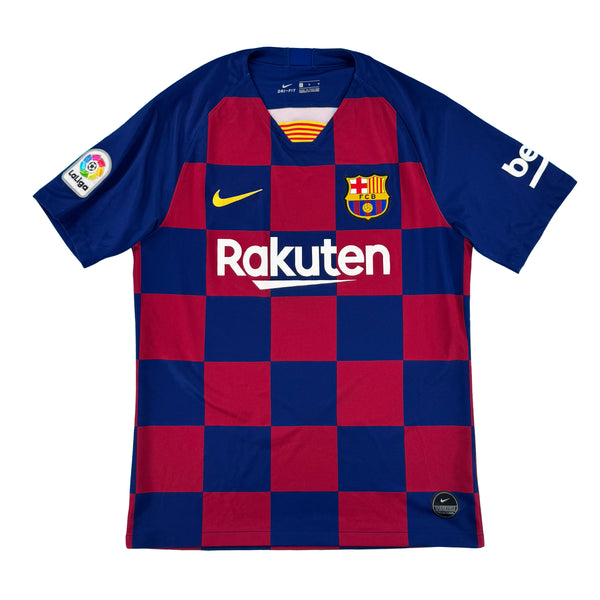 2019-20 Barcelona Thuis Shirt - 8/10 - (M) - Oldschool Voetbalshirts