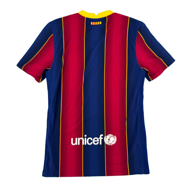 2020-21 Barcelona Authentic Thuis Shirt - 10/10 - (S) - Oldschool Voetbalshirts