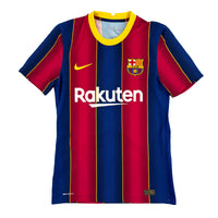 2020-21 Barcelona Authentic Thuis Shirt - 10/10 - (S) - Oldschool Voetbalshirts