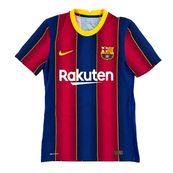 2020-21 Barcelona Authentic Thuis Shirt - 10/10 - (S) - Oldschool Voetbalshirts