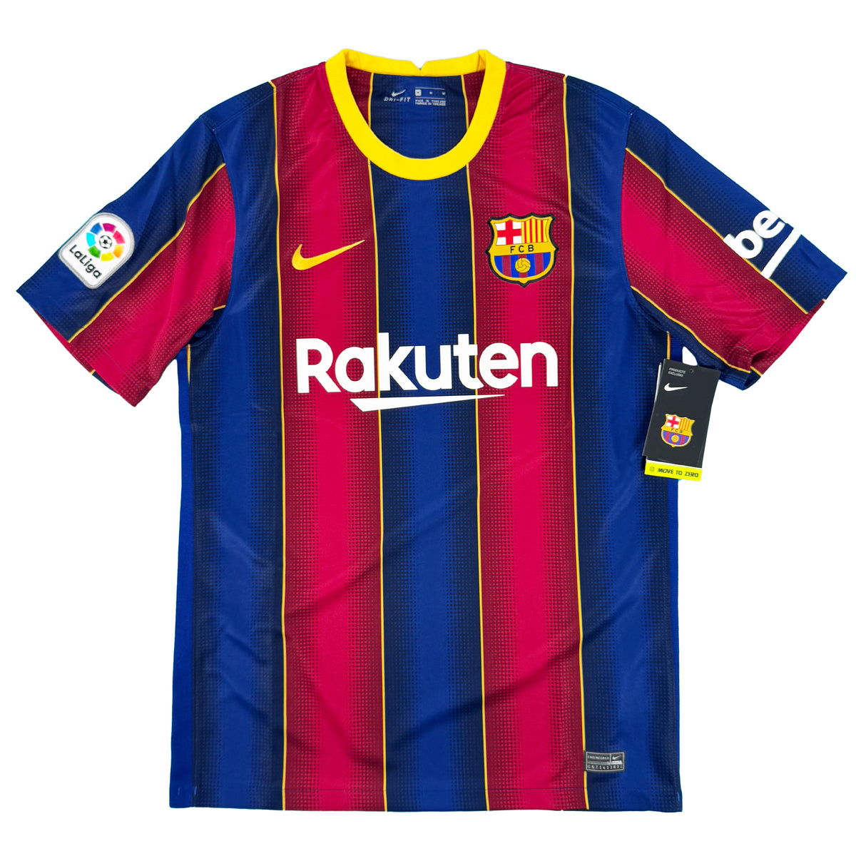 2020-21 Barcelona Thuis Shirt - Nieuw - (M) - Oldschool Voetbalshirts
