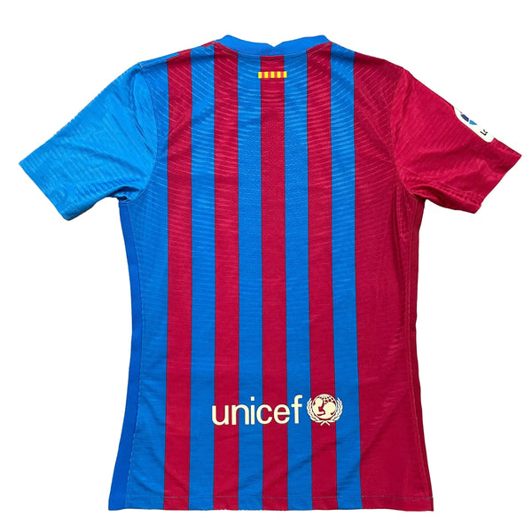 2021-22 Barcelona Authentic Thuis Shirt - 9/10 - (M) - Oldschool Voetbalshirts