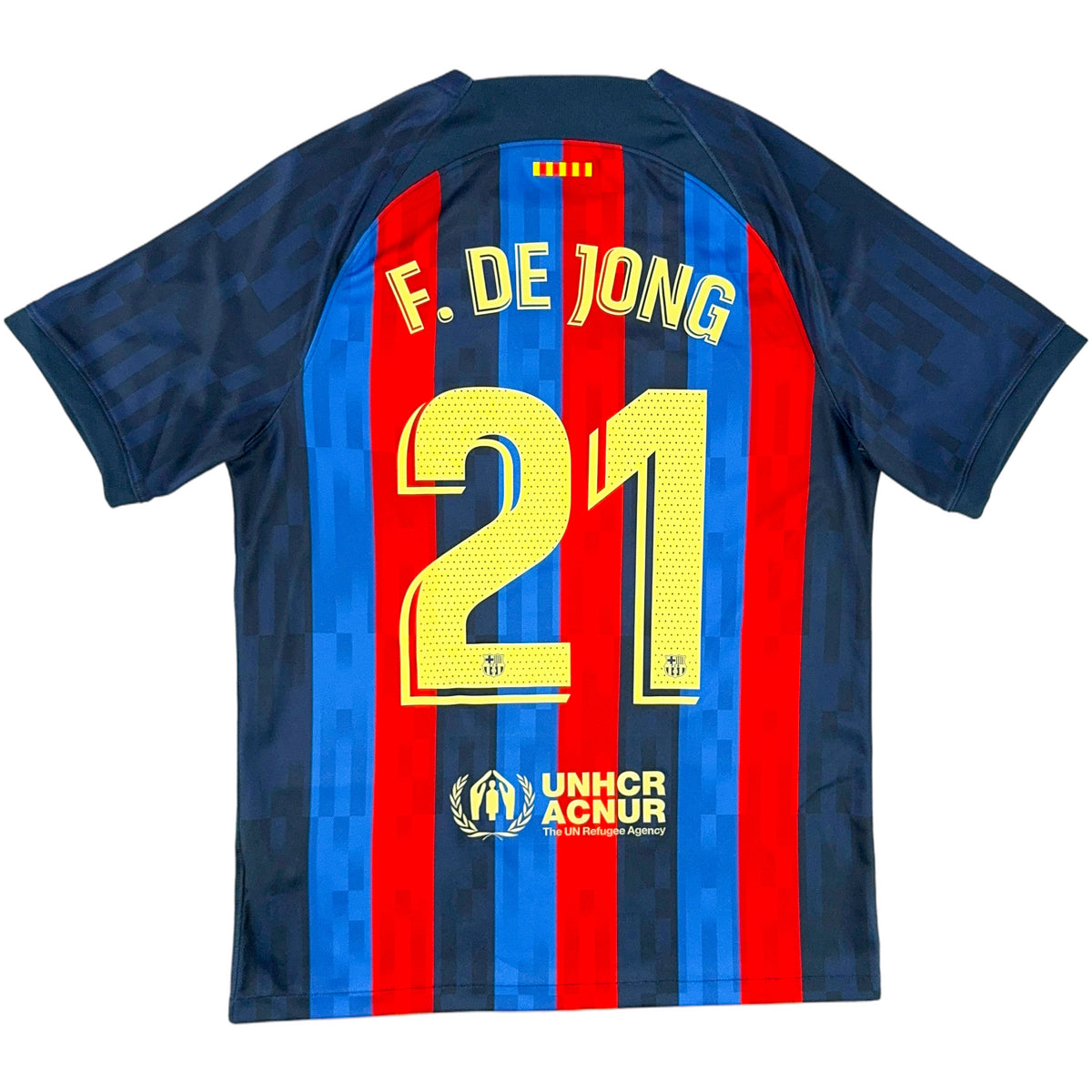 2022-23 Barcelona Thuis Shirt F. De Jong - Oldschool Voetbalshirts