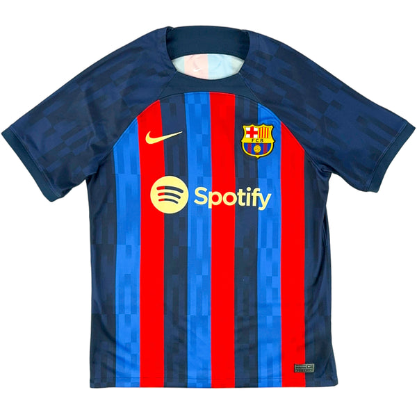 2022-23 Barcelona Thuis Shirt F. De Jong - Oldschool Voetbalshirts