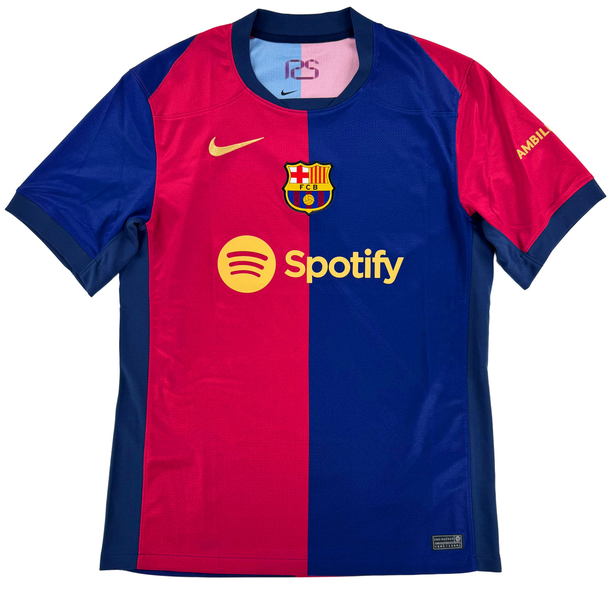 2024-25 Barcelona Thuis Shirt - 10/10 - (M) - Oldschool Voetbalshirts