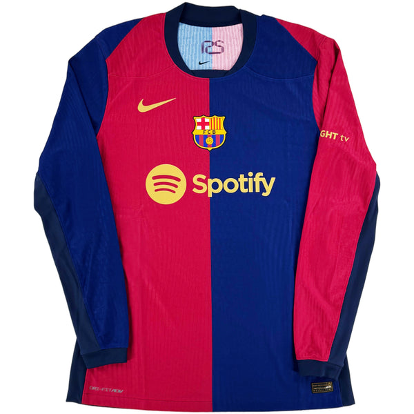 2024-25 Barcelona Player Issue Thuis Shirt F. De Jong - Nieuw - (M & L)