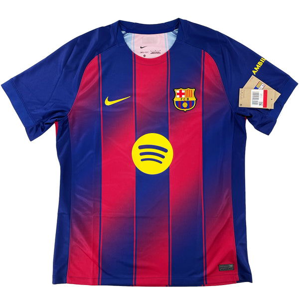 2025-26 Barcelona Thuis Shirt - Oldschool Voetbalshirts