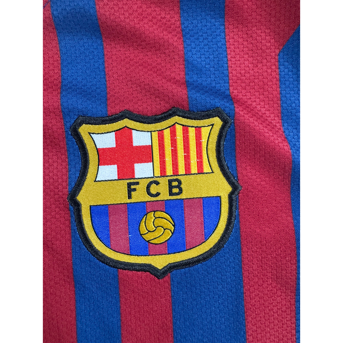 2011-12 Barcelona Thuis Shirt Afellay #20 - 10/10 - (M) - Oldschool Voetbalshirts