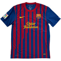 2011-12 Barcelona Thuis Shirt Afellay #20 - 10/10 - (M) - Oldschool Voetbalshirts