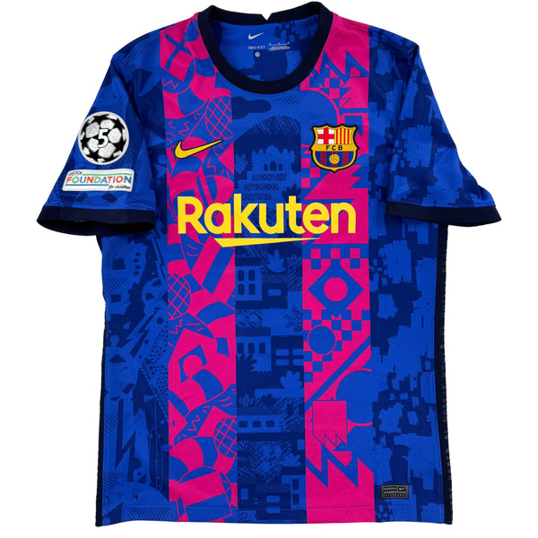 2021-22 Barcelona Derde Shirt Memphis #9 - 10/10 - (M)
