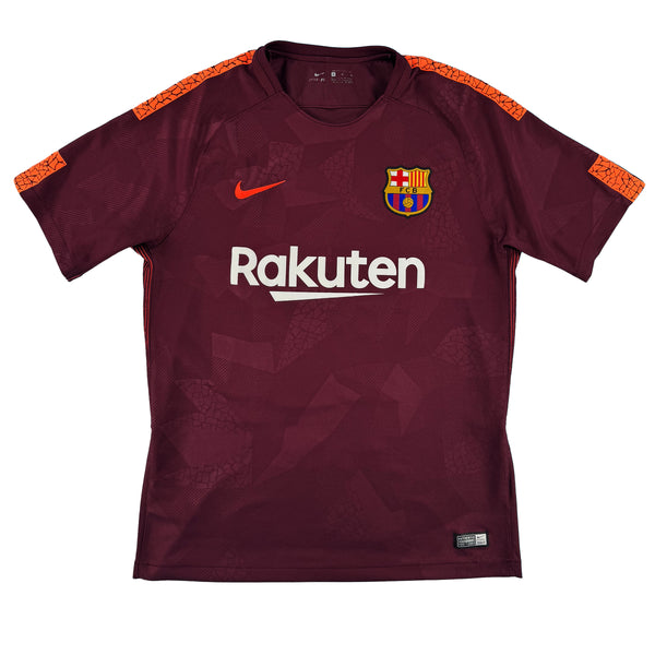 2017-18 Barcelona Derde Shirt Messi #10 - 8/10 - (M) - Oldschool Voetbalshirts