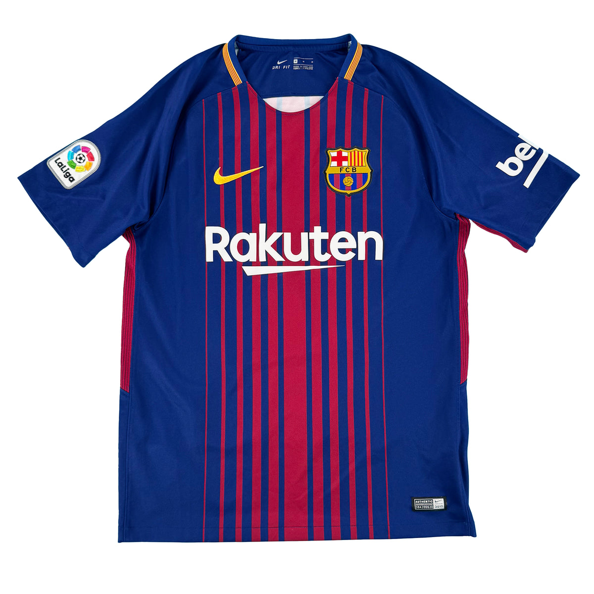Barcelona - Home Shirt - MESSI #10 - 2017/18 - Size M - 9/10