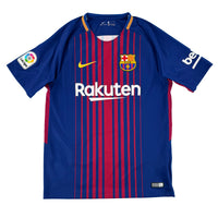 Barcelona - Home Shirt - MESSI #10 - 2017/18 - Size M - 9/10