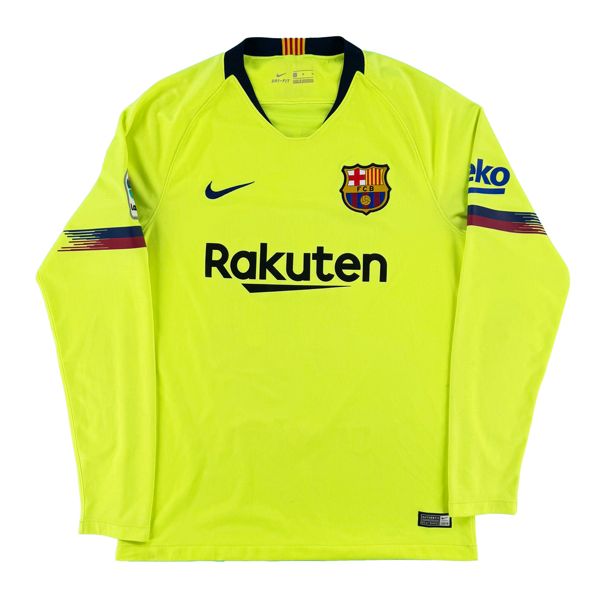 Barcelona - Away Shirt - MESSI #10 - 2018/19 - Size M - 8/10