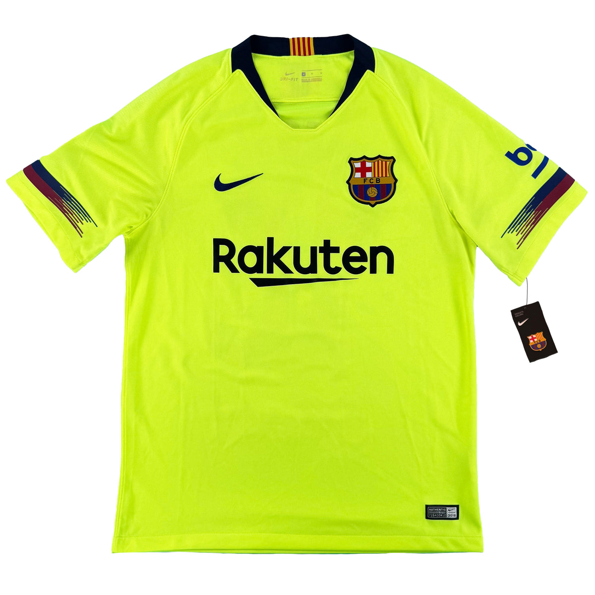 2018-19 Barcelona Away Shirt Messi #10 - 10/10 - (S)