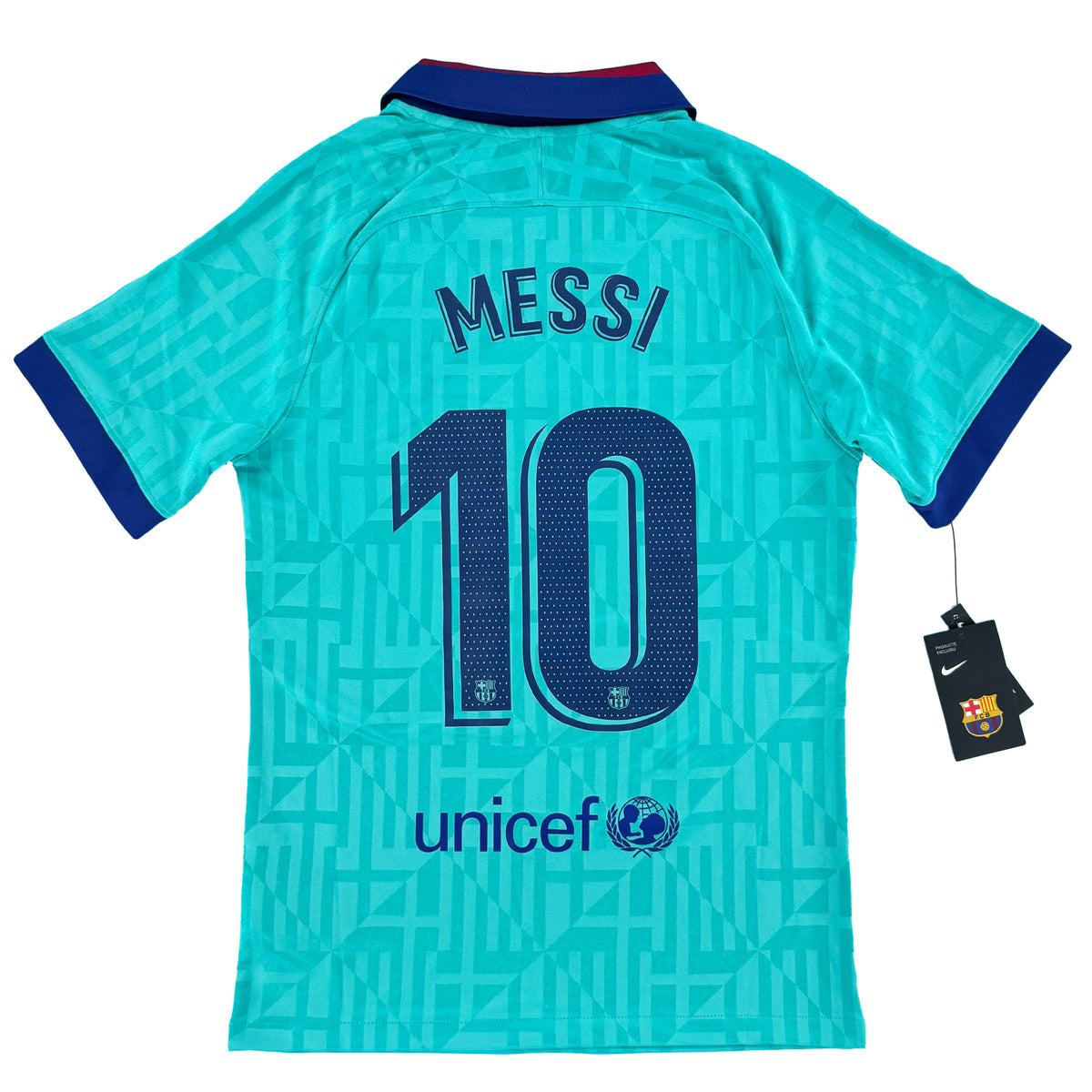 Barcelona - Third Shirt - MESSI #10 - 2019/20 - Size S - 10/10