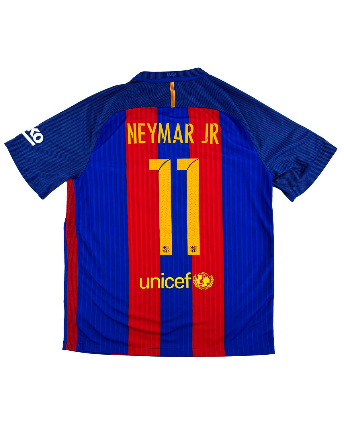 Barcelona - Home Shirt - Neymar Jr #11 - 2016/17 - Size L - 9/10