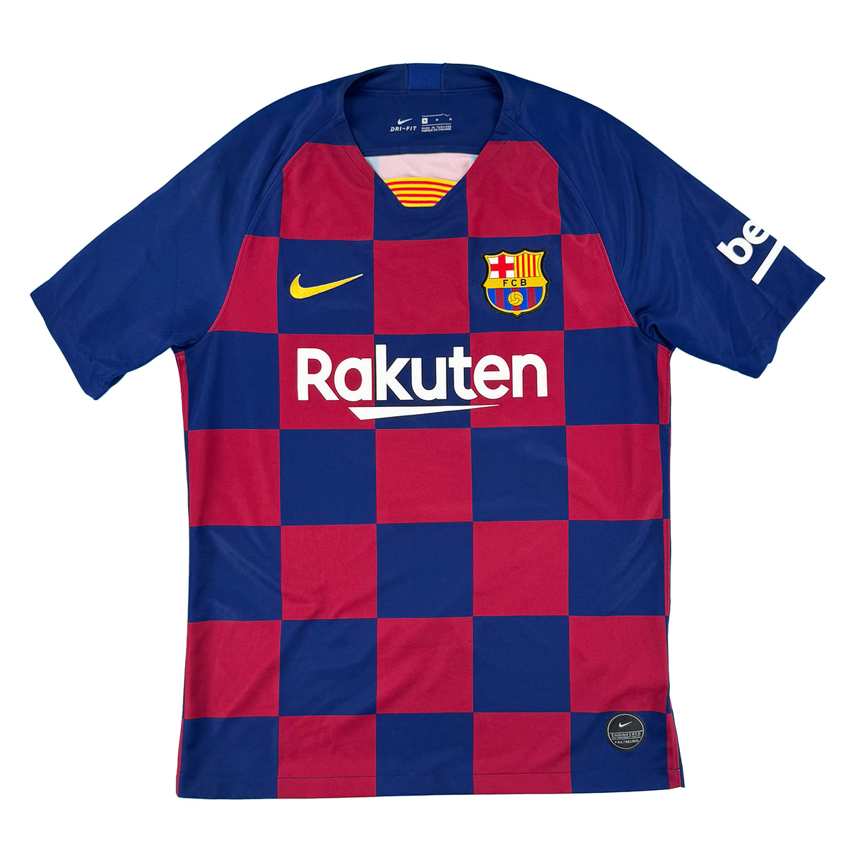 2019-20 Barcelona Home Shirt F. De Jong #21 - 10/10 - (M)