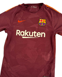 2017-18 Barcelona Derde Shirt Messi #10 - 10/10 - (S) - Oldschool Voetbalshirts